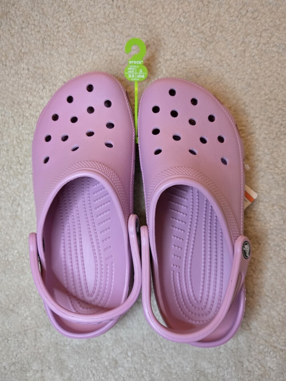 NEW CROCS Purple Clogs